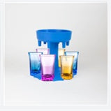 Wine Dispenser Wine Glass Funnel 6-port Wine Dispenser Beverage Dispenser